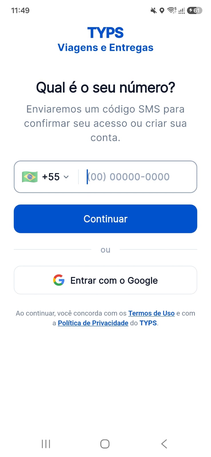 Acesso Rápido TYPS